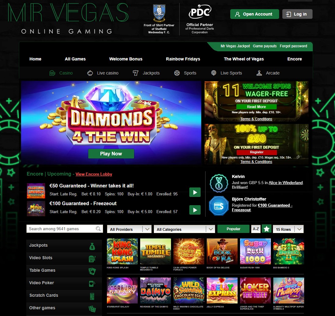 Mr Vegas Casino