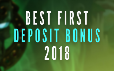 Best first online casino bonus 2018