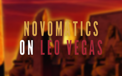 Leo Vegas now introducing Novomatic slots!